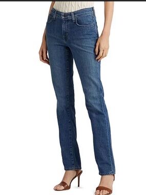 Lauren Ralph Lauren Premier Straight Leg Ankle Jeans Size 10